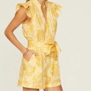 Derek Lam Yellow Romper 40